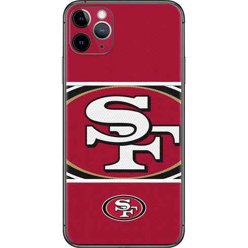 NFL San Francisco 49ers Zone Block iPhone 11 Pro Max Skin