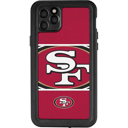 NFL San Francisco 49ers Zone Block iPhone 11 Pro Max Waterproof Case