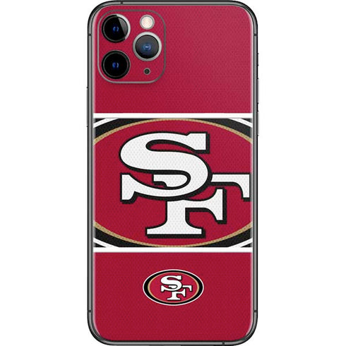NFL San Francisco 49ers Zone Block iPhone 11 Pro Skin