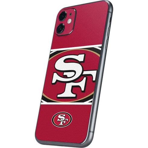 NFL San Francisco 49ers Zone Block iPhone 11 Skin