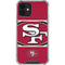 NFL San Francisco 49ers Zone Block iPhone 12 Clear Case