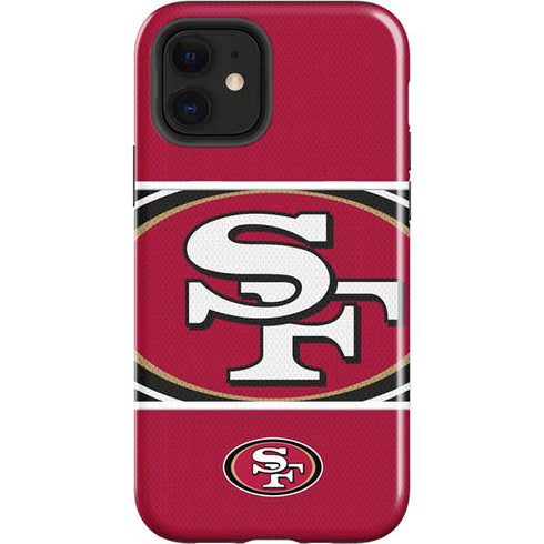 NFL San Francisco 49ers Zone Block iPhone 12 Impact Case
