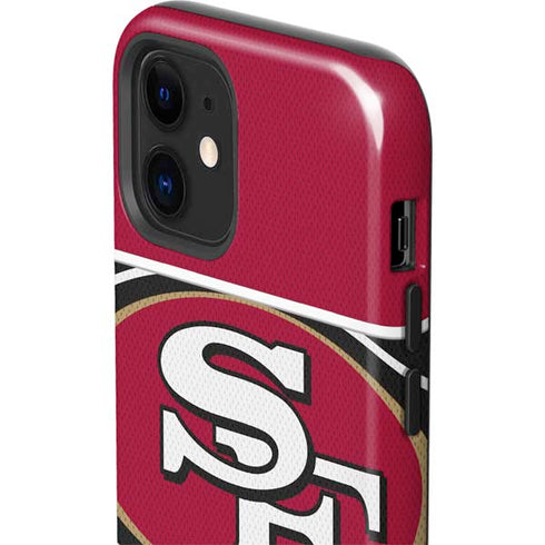 NFL San Francisco 49ers Zone Block iPhone 12 Impact Case
