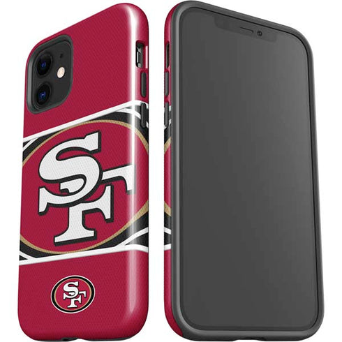 NFL San Francisco 49ers Zone Block iPhone 12 Impact Case