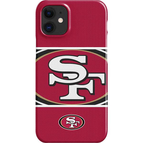 NFL San Francisco 49ers Zone Block iPhone 12 Mini Lite Case