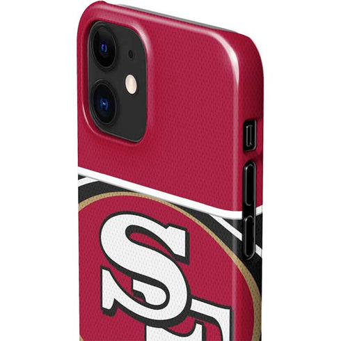 NFL San Francisco 49ers Zone Block iPhone 12 Mini Lite Case