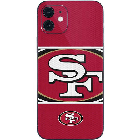 NFL San Francisco 49ers Zone Block iPhone 12 Mini Skin