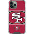 NFL San Francisco 49ers Zone Block iPhone 12 Pro Max Clear Case