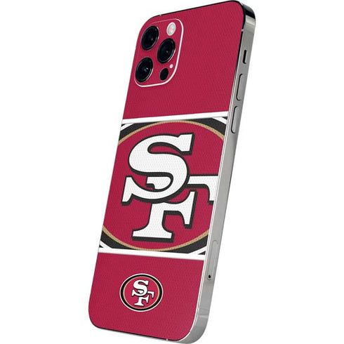 NFL San Francisco 49ers Zone Block iPhone 12 Pro Max Skin
