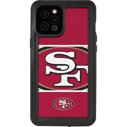 NFL San Francisco 49ers Zone Block iPhone 12 Pro Max Waterproof Case
