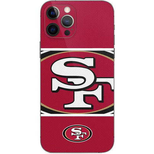 NFL San Francisco 49ers Zone Block iPhone 12 Pro Skin