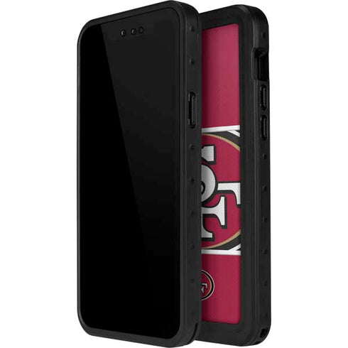 NFL San Francisco 49ers Zone Block iPhone 12 Pro Waterproof Case