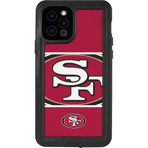 NFL San Francisco 49ers Zone Block iPhone 12 Pro Waterproof Case
