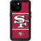 NFL San Francisco 49ers Zone Block iPhone 13 Mini Waterproof Case