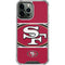 NFL San Francisco 49ers Zone Block iPhone 13 Pro Max Clear Case