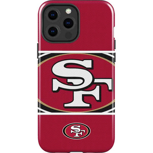 NFL San Francisco 49ers Zone Block iPhone 13 Pro Max Impact Case
