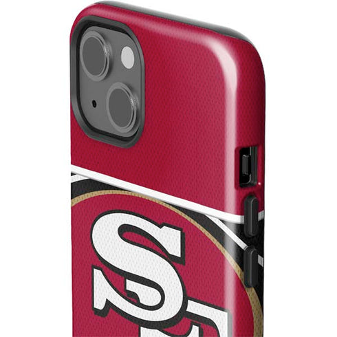 NFL San Francisco 49ers Zone Block iPhone 15 Impact Case