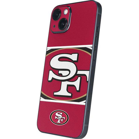 NFL San Francisco 49ers Zone Block iPhone 14 Plus Skin