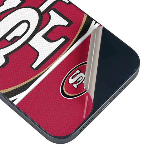 NFL San Francisco 49ers Zone Block iPhone 15 Plus Skin