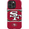 NFL San Francisco 49ers Zone Block iPhone 14 Pro Impact Case