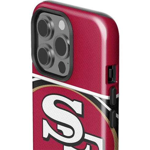 NFL San Francisco 49ers Zone Block iPhone 14 Pro Impact Case