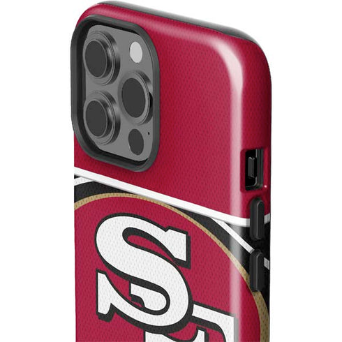 NFL San Francisco 49ers Zone Block iPhone 15 Pro Max Impact Case