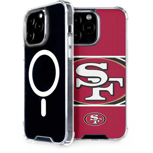 NFL San Francisco 49ers Zone Block iPhone 15 Pro Max MagSafe Case