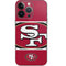 NFL San Francisco 49ers Zone Block iPhone 14 Pro Skin