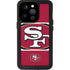 NFL San Francisco 49ers Zone Block iPhone 14 Pro Waterproof Case