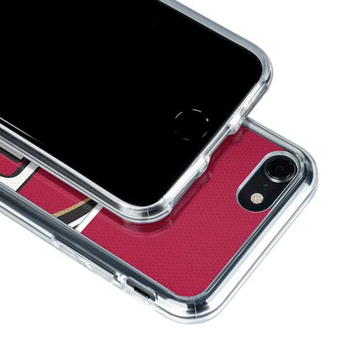 NFL San Francisco 49ers Zone Block iPhone SE (2nd & 3rd Gen) Clear Case