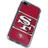 NFL San Francisco 49ers Zone Block iPhone SE (2nd & 3rd Gen) Clear Case