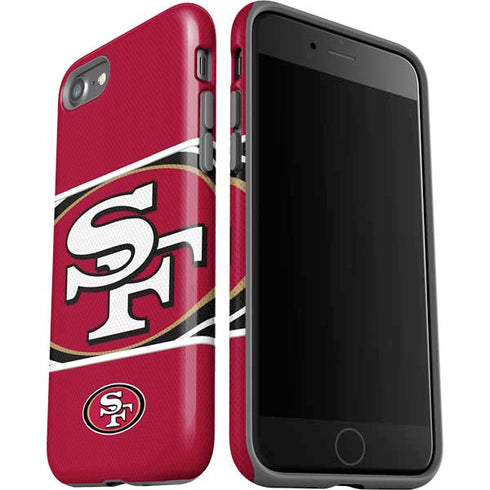 NFL San Francisco 49ers Zone Block iPhone SE (2nd & 3rd Gen) Pro Case