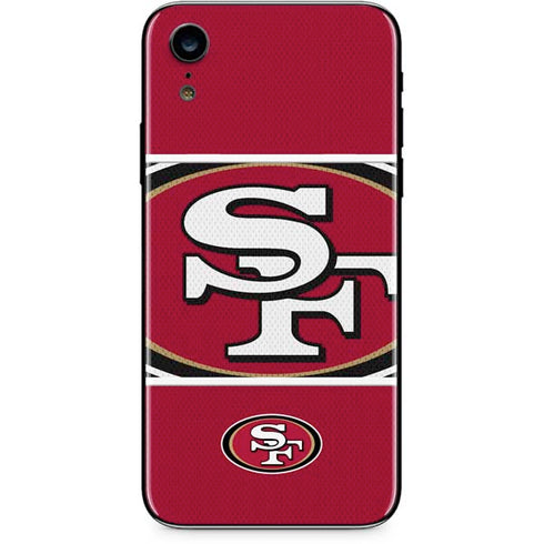NFL San Francisco 49ers Zone Block iPhone XR Skin