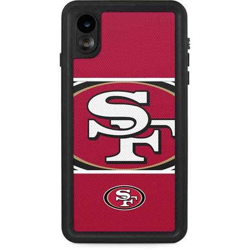 NFL San Francisco 49ers Zone Block iPhone XR Waterproof Case