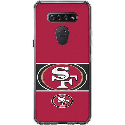 NFL San Francisco 49ers Zone Block LG K51/Q51 Clear Case