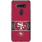 NFL San Francisco 49ers Zone Block LG K51/Q51 Clear Case