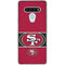 NFL San Francisco 49ers Zone Block LG Stylo 6 Clear Case