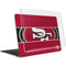 NFL San Francisco 49ers Zone Block MacBook Air 13in (2020) Case plus Skin