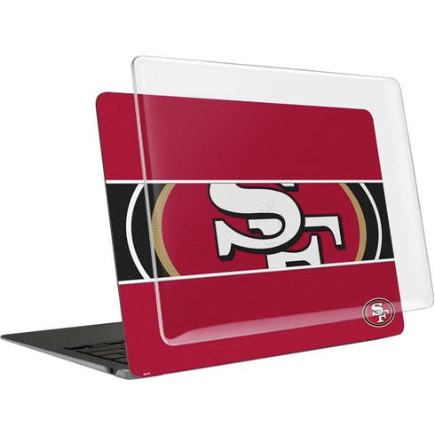 NFL San Francisco 49ers Zone Block MacBook Air 15in (2023-2025) Case plus Skin