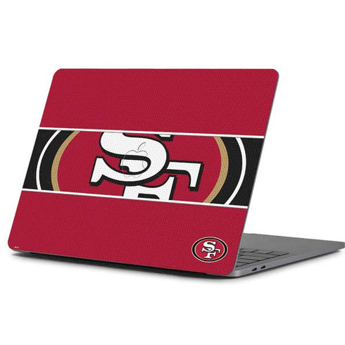 NFL San Francisco 49ers Zone Block Apple MacBook Pro 13-inch Skin