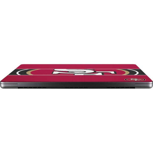NFL San Francisco 49ers Zone Block MacBook Pro 14in (2021-24) Skin