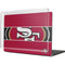 NFL San Francisco 49ers Zone Block MacBook Pro 16in (2021-25) Case plus Skin