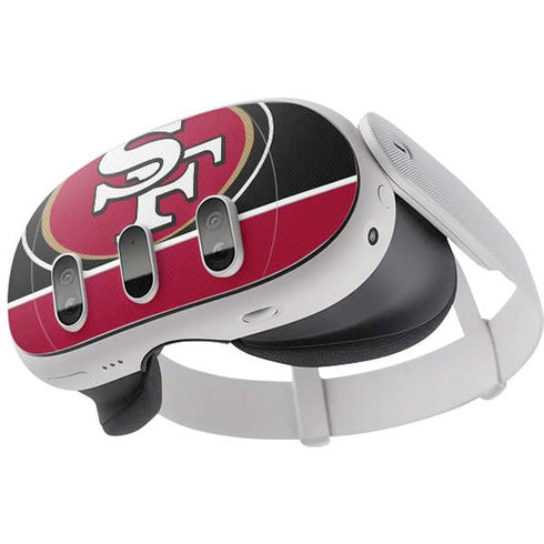 NFL San Francisco 49ers Zone Block Meta Quest 3 Skin