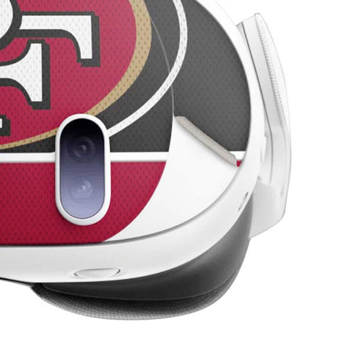 NFL San Francisco 49ers Zone Block Meta Quest 3 Skin