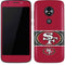 NFL San Francisco 49ers Zone Block Moto E5 Play Skin