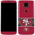 NFL San Francisco 49ers Zone Block Moto E5 Plus Skin
