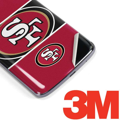 NFL San Francisco 49ers Zone Block Moto E5 Plus Skin