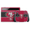 NFL San Francisco 49ers Zone Block Nintendo Switch OLED (2021) Skin