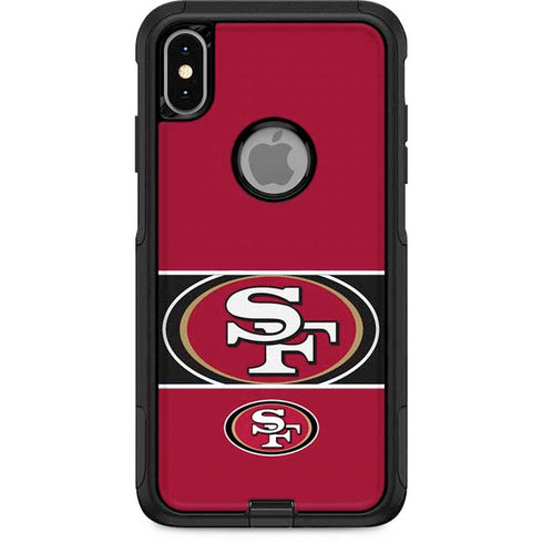 NFL San Francisco 49ers Zone Block Otterbox Commuter iPhone Skin