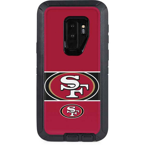 NFL San Francisco 49ers Zone Block Otterbox Defender Galaxy Skin